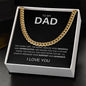 To My Dad | Cuban Link Chain | I Love You, Dad