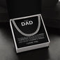 To My Dad | Cuban Link Chain | I Love You, Dad