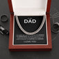 To My Dad | Cuban Link Chain | I Love You, Dad