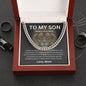 To My Son | Cuban Link Chain | Love, Mom