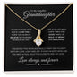 To My Granddaughter | Alluring Beauty Necklace | Love Always & Forever