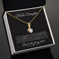 To My Bonus Daughter | Alluring Beauty Necklace | With All My Heart