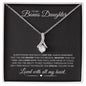 To My Bonus Daughter | Alluring Beauty Necklace | With All My Heart