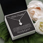 To My Bonus Daughter | Alluring Beauty Necklace | With All My Heart