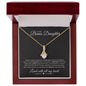 To My Bonus Daughter | Alluring Beauty Necklace | With All My Heart