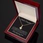 To My Bonus Daughter | Alluring Beauty Necklace | With All My Heart