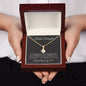 To My Bonus Daughter | Alluring Beauty Necklace | With All My Heart