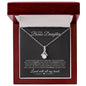 To My Bonus Daughter | Alluring Beauty Necklace | With All My Heart