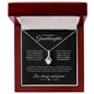 To My Granddaughter | Alluring Beauty Necklace | Love Always & Forever