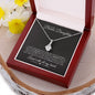 To My Bonus Daughter | Alluring Beauty Necklace | With All My Heart