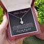 To My Bonus Daughter | Alluring Beauty Necklace | With All My Heart