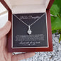 To My Bonus Daughter | Alluring Beauty Necklace | With All My Heart
