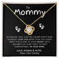To Mommy | Forever Love Necklace | From Husband | From Mom | From Dad | From GrandMa & GrandPa | From Friend