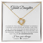 To My Grand Daughter | Love Knot Necklace | I Love You Always
