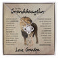 To My Granddaugther | Love Knot Necklace | Love, Grandpa