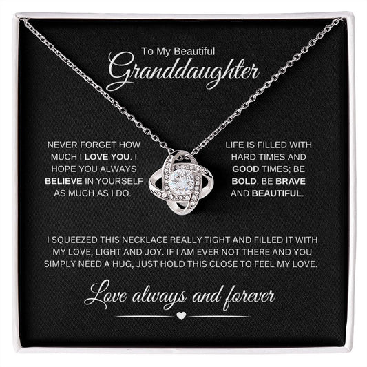 Granddaughter Gift Necklace  Graduation