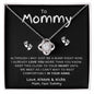To Mommy | Forever Love Necklace | From Husband | From Mom | From Dad | From GrandMa & GrandPa | From Friend