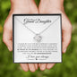 To My Grand Daughter | Love Knot Necklace | I Love You Always