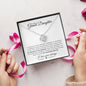 To My Grand Daughter | Love Knot Necklace | I Love You Always