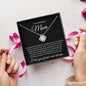 To My Beautiful Mom | Love Knot Necklace | Mother's Day | Birthday | From Daughter | From Son