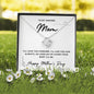 To Mom | Love Knot Necklace | I'LL Love You Forever | Happy Mother's Day