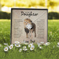 To My Daughter | Love Knot Necklace | This Old Lion Has Your Back | Love, Dad