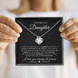 To My Beautiful Daughter | Love Knot Necklace | Love You Always & Forever |
