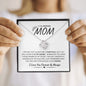 To My Badass Mom | Love Knot Necklace | I Love You Forever & Always