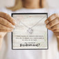 Will You Be My Bridesmaid? | Love Knot Necklace