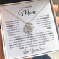 To Mom | Love Knot Necklace | Love, Your Son