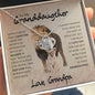 To My Granddaugther | Love Knot Necklace | Love, Grandpa