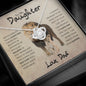 To My Daughter | Love Knot Necklace | This Old Lion Has Your Back | Love, Dad