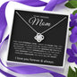 To Mom | Love Knot Necklace | With All My Heart