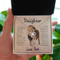 To My Daughter | Love Knot Necklace | This Old Lion Has Your Back | Love, Dad