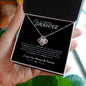 To My Badass Daughter | Love Knot Necklace | Love Forever