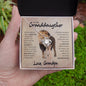 To My Granddaugther | Love Knot Necklace | Love, Grandpa