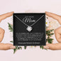 To Mom | Love Knot Necklace | With All My Heart
