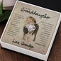 To My Granddaugther | Love Knot Necklace | Love, Grandpa