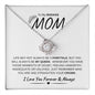 To My Badass Mom | Love Knot Necklace | I Love You Forever & Always
