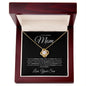 To Mom | Love Knot Necklace | From Son