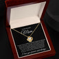 To My Beautiful Mom | Love Knot Necklace | Mother's Day | Birthday | From Daughter | From Son