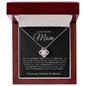 To Mom | Love Knot Necklace | With All My Heart