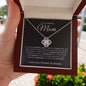 To Mom | Love Knot Necklace | With All My Heart