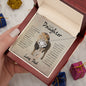To My Daughter | Love Knot Necklace | This Old Lion Has Your Back | Love, Dad