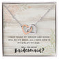 Will You Be My Bridesmaid? | Interlocking Hearts Necklace