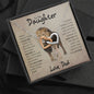 To My Daughter | Interlocking Hearts Necklace | This Old Lion Has Your Back | Love, Dad