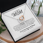 To My Badass Mom | Interlock Necklace | I Love You Forever & Always