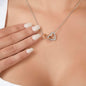 To My Daughter | Interlocking Hearts Necklace | This Old Lion Has Your Back | Love, Dad