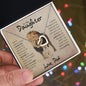 To My Daughter | Interlocking Hearts Necklace | This Old Lion Has Your Back | Love, Dad
