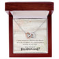 Will You Be My Bridesmaid? | Interlocking Hearts Necklace